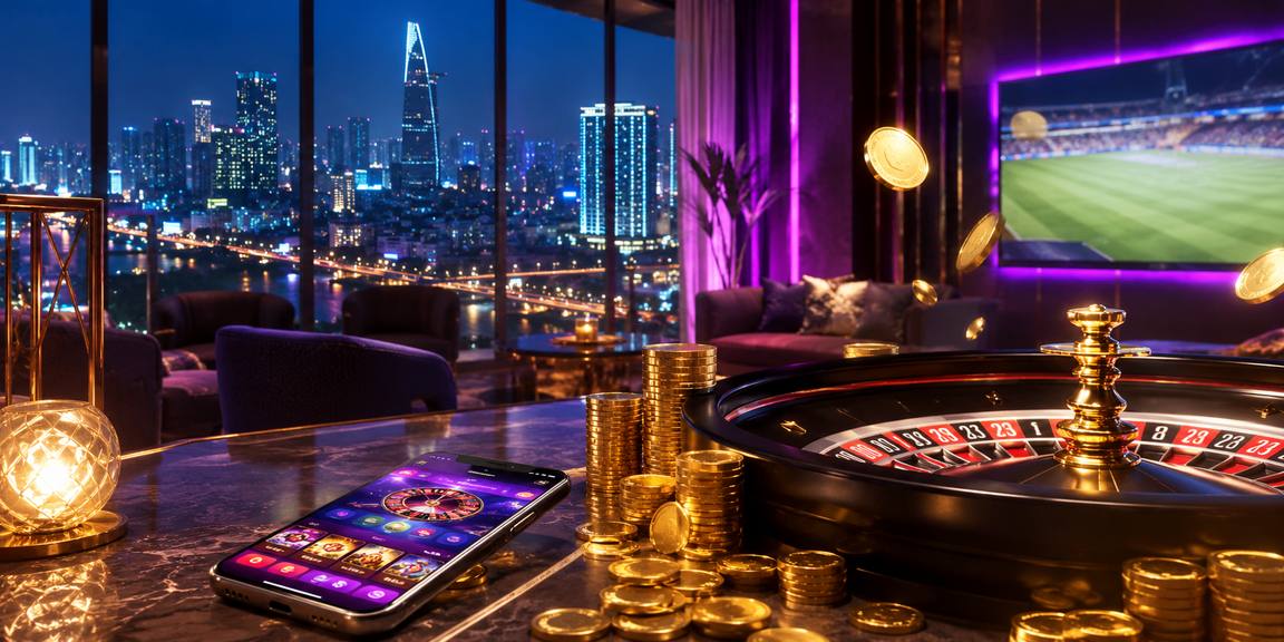 kuvip.bet Live Casino, Slot và Sportsbook trong một lobby